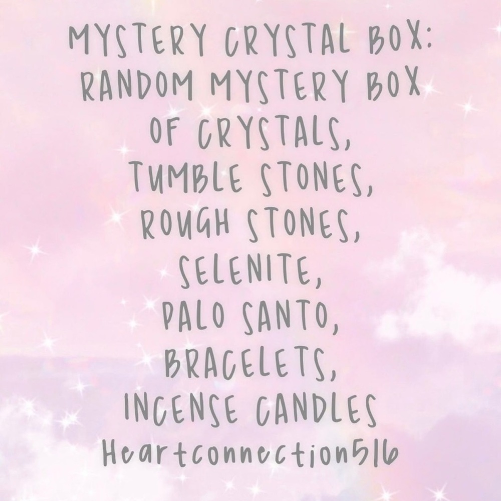 Mystery Crystal box
